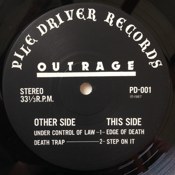 Outrage (8) : Outrage (12", EP)