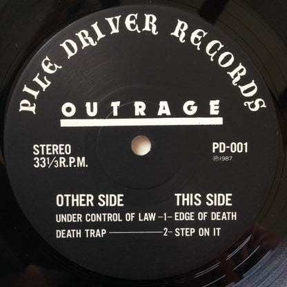 Outrage (8) : Outrage (12", EP)