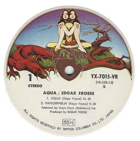 Edgar Froese : Aqua (LP, Album)