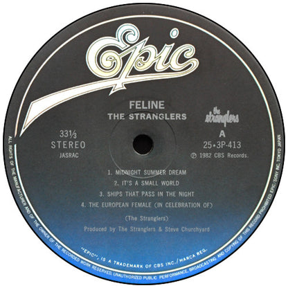 The Stranglers : Feline (LP, Album)