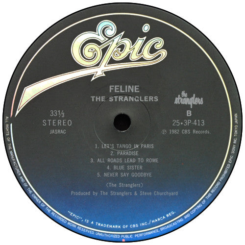 The Stranglers : Feline (LP, Album)