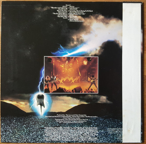 Thin Lizzy : Thunder And Lightning (LP, Album)