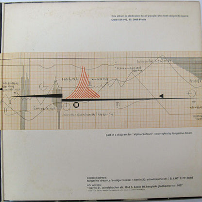 Tangerine Dream : Alpha Centauri (LP, Album, RE)