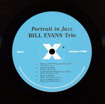 Bill Evans Trio* : Portrait In Jazz (LP, Album, Ltd, RE, RM, 180)
