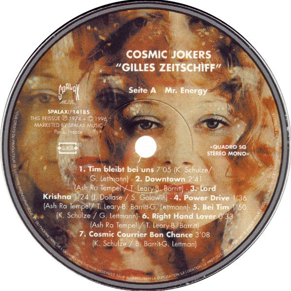 Cosmic Jokers* : Gilles Zeitschiff (LP, Album, RE)
