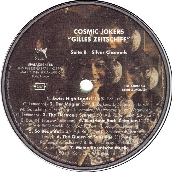 Cosmic Jokers* : Gilles Zeitschiff (LP, Album, RE)