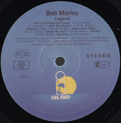 Bob Marley & The Wailers : Legend - The Best Of Bob Marley And The Wailers (LP, Comp, RE, 180)