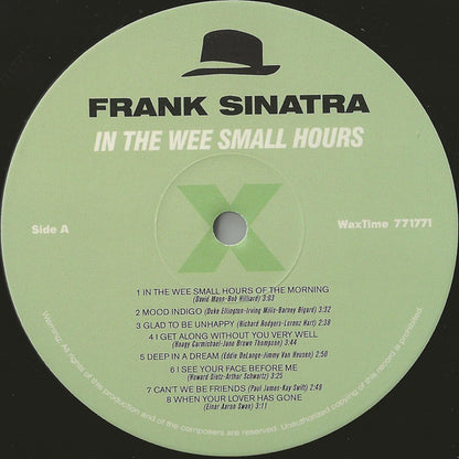 Frank Sinatra : In The Wee Small Hours (LP, Album, Ltd, RE, RM, 180)