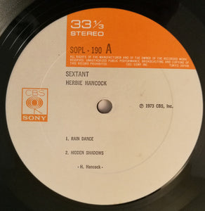 Herbie Hancock : Sextant (LP, Album)