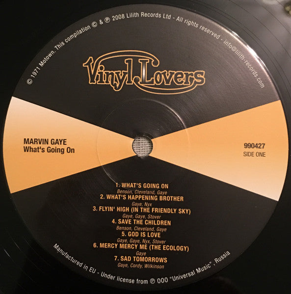 Marvin Gaye : What's Going On (LP, Album, RE)