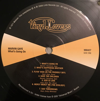 Marvin Gaye : What's Going On (LP, Album, RE)