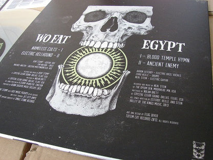 Wo Fat / Egypt (6) : Cyclopean Riffs (12", EP, Ltd, Cle)