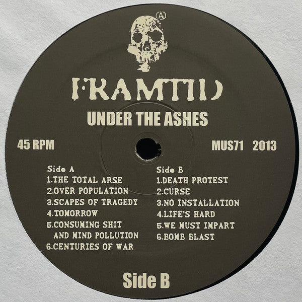 Framtid : Under The Ashes (12", EP, RE)