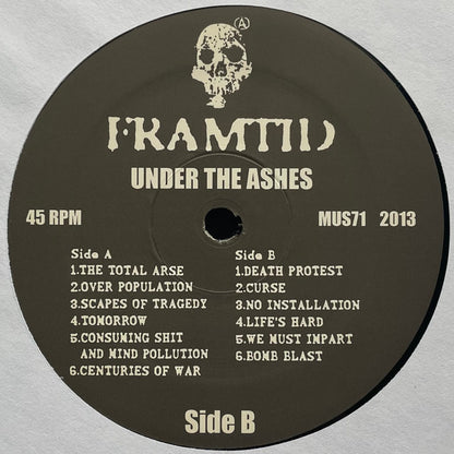 Framtid : Under The Ashes (12", EP, RE)
