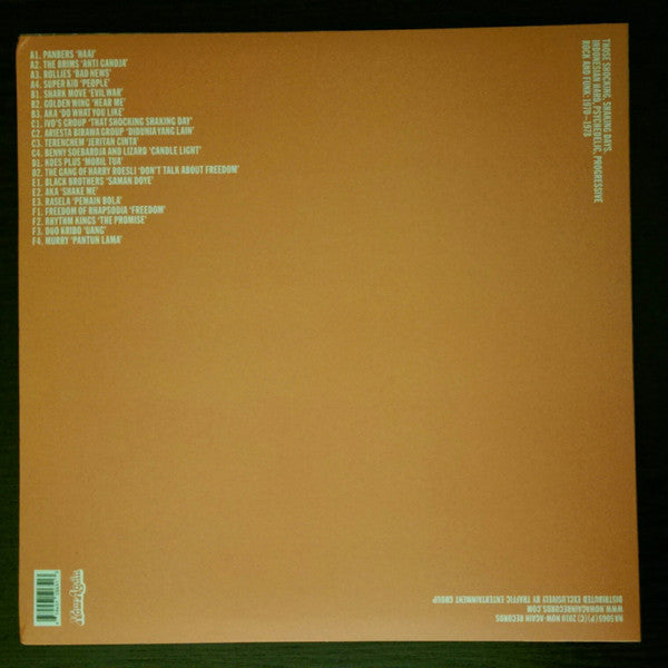 Various : Those Shocking Shaking Days. Indonesian Hard, Psychedelic, Progressive Rock And Funk: 1970 - 1978 (3xLP, Comp, RP)