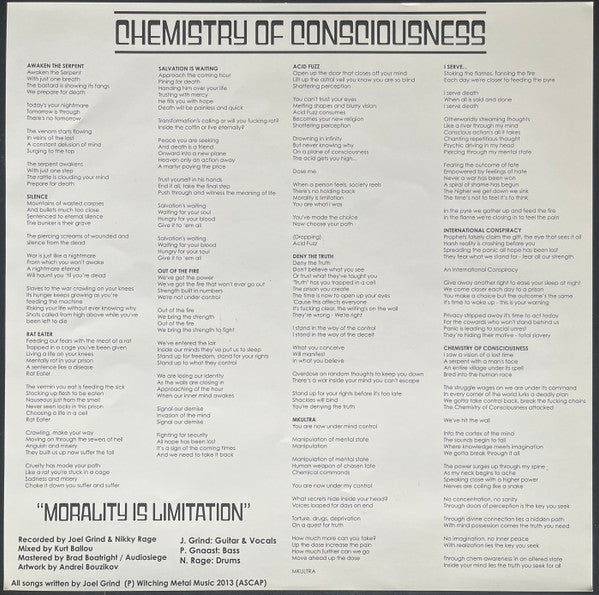 Toxic Holocaust : Chemistry Of Consciousness (LP, Album)
