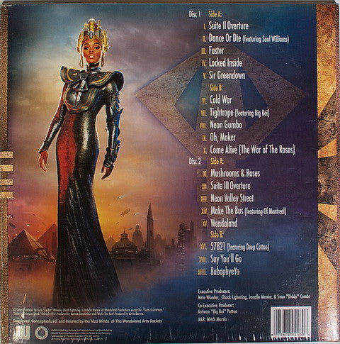 Janelle Monáe : The Archandroid (2xLP, Album, Gat)