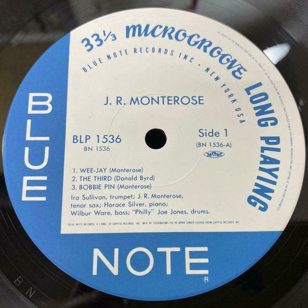 J.R. Monterose : J.R. Monterose (LP, Album, Mono, Ltd, RE)