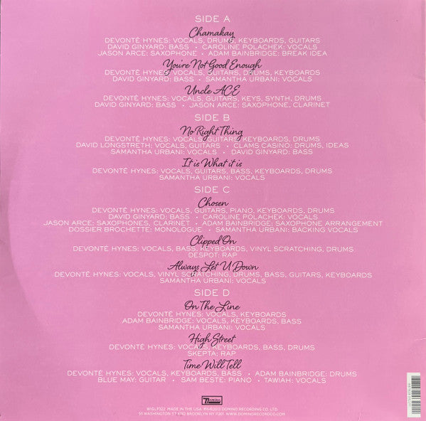 Blood Orange (2) : Cupid Deluxe (2xLP, Album)