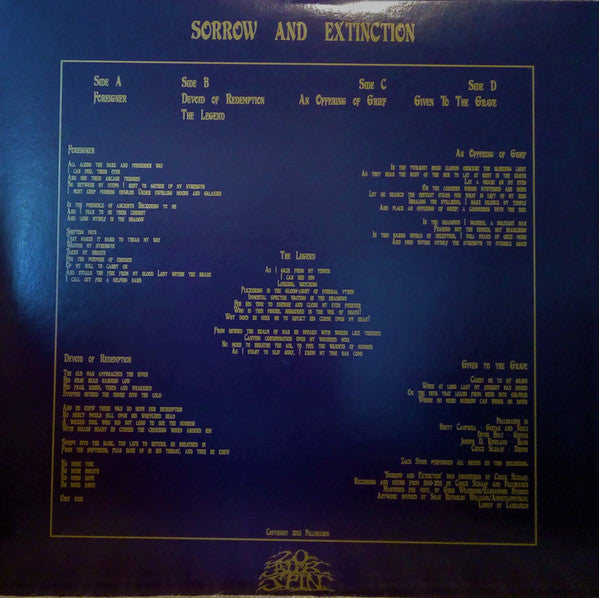 Pallbearer : Sorrow And Extinction (LP, Pur + LP, Yel + Album, RP)