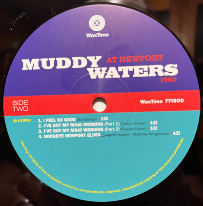 Muddy Waters : Muddy Waters At Newport 1960 (LP, Album, RE, 180)