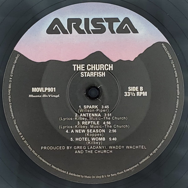 The Church : Starfish (LP, Album, RE, 180)