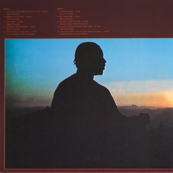 Stevie Wonder : Talking Book (LP, Album, RE, Gat)