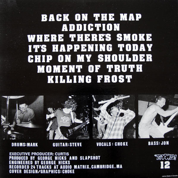 Slapshot : Back On The Map (12", EP, RP)