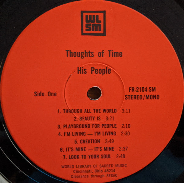 His People : Thoughts Of Time (LP)