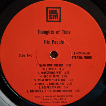 His People : Thoughts Of Time (LP)
