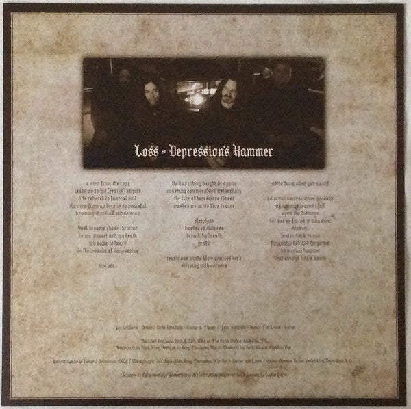 Hooded Menace vs Loss (2) : A View From The Rope (12", EP, Ltd, Bro)
