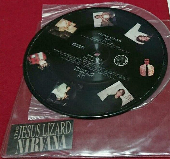 The Jesus Lizard / Nirvana : Puss / Oh, The Guilt (7", Pic)