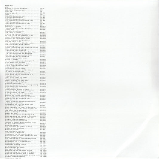 Aphex Twin : Syro (3x12", Album)