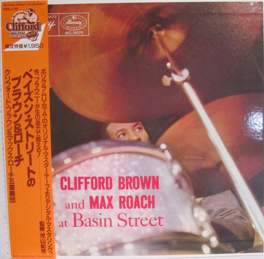 Clifford Brown And Max Roach : At Basin Street (LP, Album, Mono, RE)