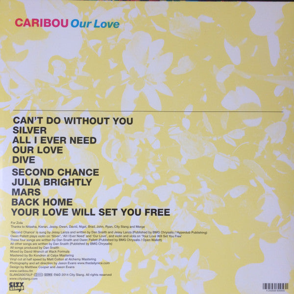 Caribou : Our Love (LP, Album, 180)