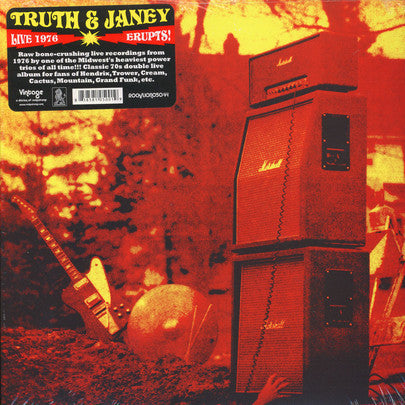 Truth And Janey : Erupts! (2xLP, Album, RM)