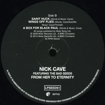 Nick Cave Featuring The Bad Seeds* : From Her To Eternity (LP, Album, RE, RM)