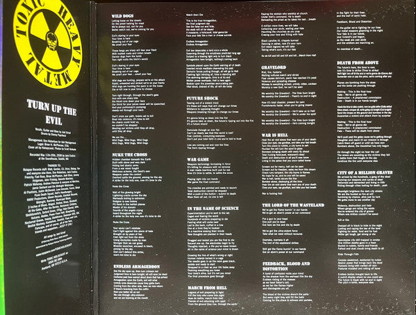 Toxic Holocaust : An Overdose Of Death... (LP, Album, RP, Pur)