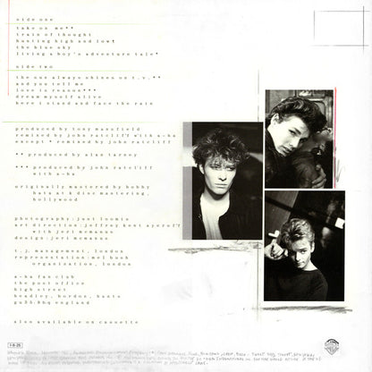 a-ha : Hunting High And Low = ハンティング・ハイ・アンド・ロウ (LP, Album)