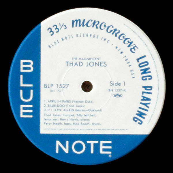 Thad Jones : The Magnificent Thad Jones (LP, Album, Mono, RE)