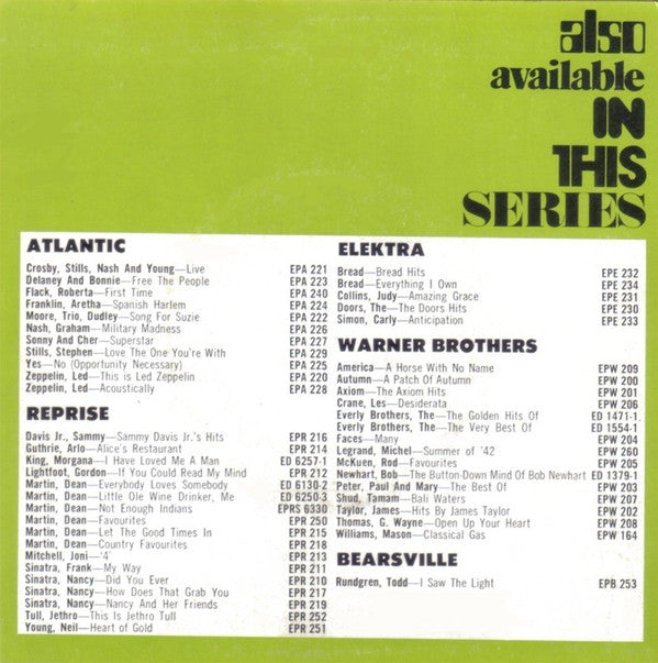 Band Of Light : Band Of Light (7", EP)