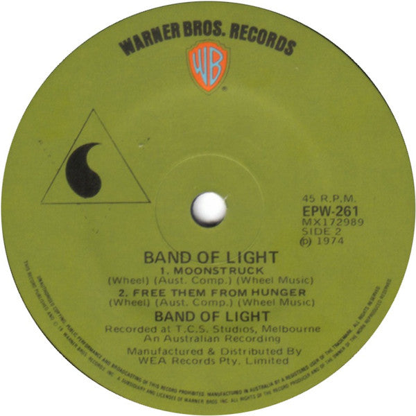 Band Of Light : Band Of Light (7", EP)