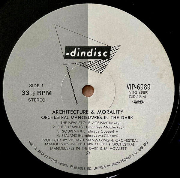 Orchestral Manœuvres In The Dark* : Architecture & Morality (LP, Album)