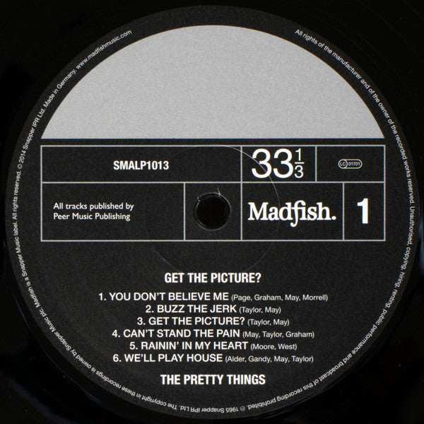 The Pretty Things : Get The Picture? (LP, Album, Mono, RE, RM, 180)