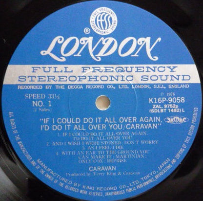 Caravan : If I Could Do It All Over Again, I'd Do It All Over You (LP, Album, RE)