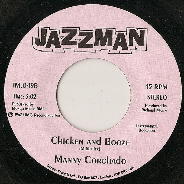 Manny Corchado : Pow-Wow (7", RE)