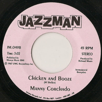 Manny Corchado : Pow-Wow (7", RE)