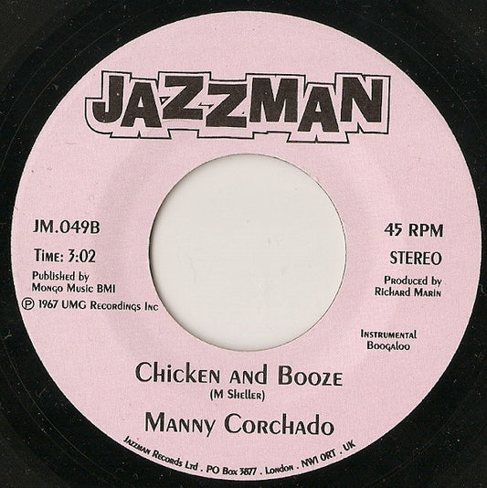 Manny Corchado : Pow-Wow (7", RE)