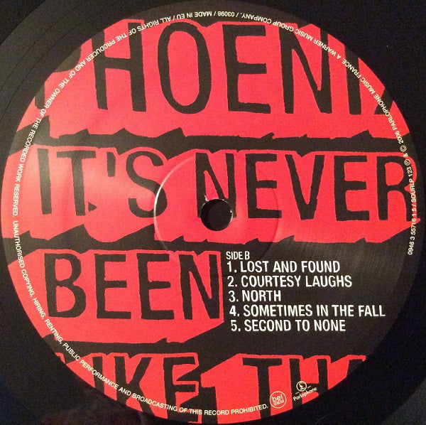Phoenix : It's Never Been Like That (LP, Album, RE)