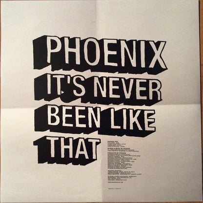 Phoenix : It's Never Been Like That (LP, Album, RE)
